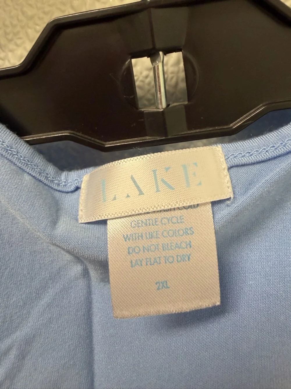 LAKE Light Blue Lounge Tank & Pant Set - Picture 3 of 3